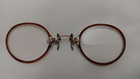 Antique Gold Filled Glasses With Case   Marked G e  Shelltex Shell Tex