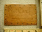 1906 Antique Leather Postcard