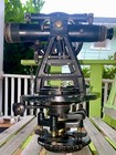 Vintage 1941 W  l e  Gurley Surveyors Transit With Wooden Case
