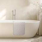 Non Slip Shower Mats For Inside Shower 15 X 27 5 Inch  Tpe Bathtub Mat Non-slip