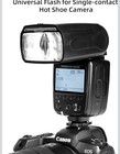 Photoolex Lcd Camera Flash Speedlite Fk310 Hot Shoe Canon Nikon Sony Panasonic