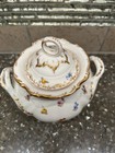 Dresen Richard Klemm Porcelain Sugar Bowl With Lid  euc 