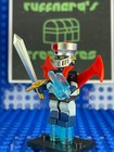 Custom Pad Printed Shogun Warriors Lego Mazinger Z W blue Jets Brick Minifigure