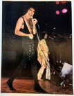 Queen freddie Mercury Live orig 1980 Poster Full Page Magazine Pinup Clipping