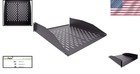 2u 19-inch Vented Rack Mount Shelf - 18-inch Deep Server Cabinet For Organizing