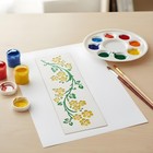 Floral Stencils 12pcs Leaf Vine Flower Reusable Painting Stencils For Walls  