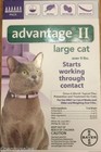 Advantage Ii Flea Medicine Large Cats 6 Months Purple Drops 9-18 Lbs