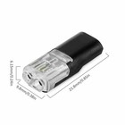 50pcs 2 Pin Wire Connectors Tool-free No-strip Quick Splice For Led Strip Light
