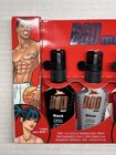 Vintage 2007 Bod Man Black Fragrance Body Spray Deodorant Set 3 Piece Nos