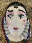 Vintage Clay-art Ceramic Mask Handsome Face W tag From The About Face Line