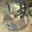 Lot Of 4 Us Vintage Military Hats Caps Used Size 7 1 4 7 1 4 7 1 4  7 