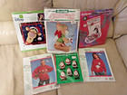 Lot Of 6 Brand New Sealed Christmas Craft Kits  Free Shipping