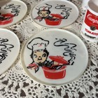 Vtg Campbell   s Soup Kids Plastic Play Kitchen Cups   Plates 8 Pc Set