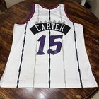 Mitchell   Ness Toronto Raptors Vince Carter  15 Swingman Jersey Men s Xl
