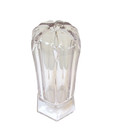 Antique Hatpin Holder Clear Glass Hexagon Base