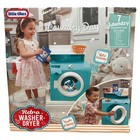Little Tikes Retro 50s Washer Dryer 8pc Play Laundry Realistic Sounds Tumbling