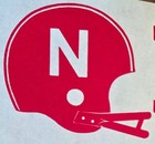 Vintage University Of Nebraska Cornhuskers Football Pennant  Wow 