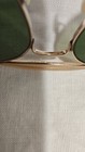 Early B l Bausch   Lomb Ray-ban Pilot Aviator Sunglasses W  Case  1940 s 