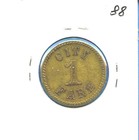 Ottawa Coach Line - Good For 1 City Fare Vintage Trade Token Rare