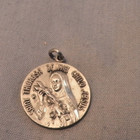 Saint Therese Of The Child Jesus Sterling Silver 11 16  Holy Medal Pendant