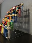 Pez 5 Tier Dispenser Display Stand Clear Acrylic Holds Approx 45