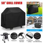 58 Inch Heavy Duty Bbq Grill Cover Tarp Waterproof Outdoor Canvas All Weather