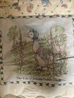 Vtg Beatrix Potter Peter Rabbit   Friends Wall Hanging Baby Crib Quilt Comforter