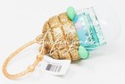 Bath   Body Works Pocketbac Holder Anti Bacterial Gel Gold Glitter Turtle New