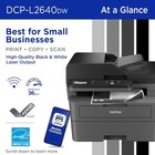 Brother Dcp-l2640dw Compact Wireless Black   White Laser Printer