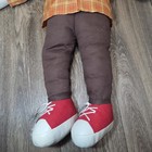 Vintage Silly Puppets White Mouse Puppet Large 25    Full Body Ventriloquist Style