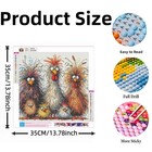 Diamond Painting Kits For Adults  Colorful Chicks 5d Diamond Art Painting For B 