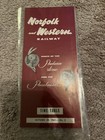October 29 1961 Norfolk And Western Railway Train Time Table