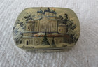 Fedoskino Egockuho Hand Painted Russian Lacquer Box Winter Scenes Inside   Out
