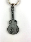 John Lennon Guitar Official Metal Keyring Keychain - 2010 Yoko Ono Lennon