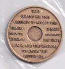 23 Xxiii Years - Gamblers Anonymous Recovery Medal Token Chip Coin