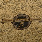 Vintage Columbia Portable Phonograph Gramophone Record Player Tested   Working