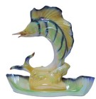 Pates Potteries Fish Marlin Swordfish Trough Vase Ornament Vintage Mcm Australia