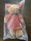 Vtg Avon Sleepy Sherman Pajama Teddy Bear Plush Stuffed Animal 18    Untested