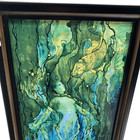 Louis Comfort Tiffany s The Mermaid Stain Glass Suncatcher  Reproduction Vintage