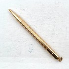 Antique Conklin Rolled Gold 4vs Mechanical Pencil Pat 1920 Chevron - Works Read