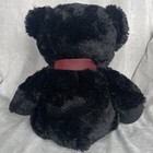 Russ Black Teddy Bear Benito 14    Plush Toy Collectible Vintage Soft Cuddly