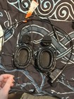 Camouflage black Over-ear Double Ear-cup Radio Headset W  Wired Ptt