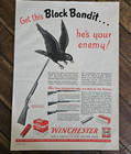 1948 Winchester Shotguns  Rifles   Ammo  Original 8 x11  Print Advertisement