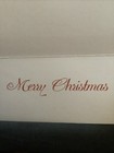 Vintage Christmas Greeting Card Hot Pink Santa   s Circus Train Unused env