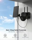 Iegeek Outdoor Wireless 2k Solar Security Camera 360   Ptz Home Battery Cctv Cam
