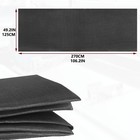 Caliwill Fiberglass Cloth Plain Weave Mat Black Woven Sheet 0 1mm For