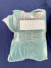 Maya Lubini Organic Meditation Mat Zabuton floor Pillow Deep Teal Green New Nip