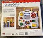 Vintage Fisher Price Crib Activity Center Busy Box Baby Learning Toy 1993