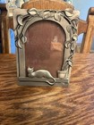 Vintage Seagull Pewter Cat Frame