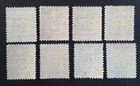 1940 British Solomon Islands Postage Due Stamps  Full Set Of 8  Sg D1-d8 Mvlh  